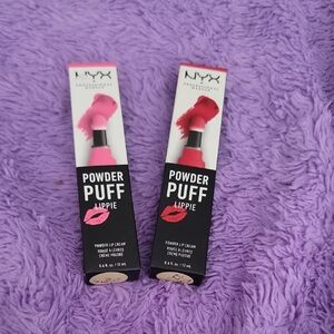 NYX Powder Puff Lippie Duo - BBY and Group Love
